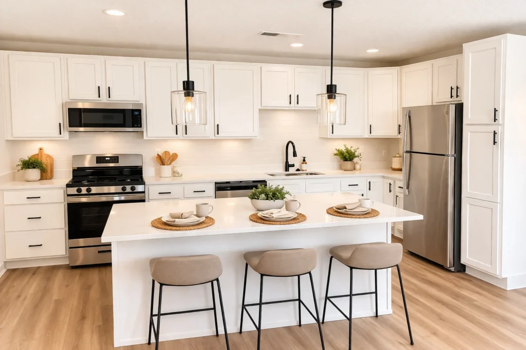Interior renovations, occupied unit upgrades, capital improvements and exterior modernization.